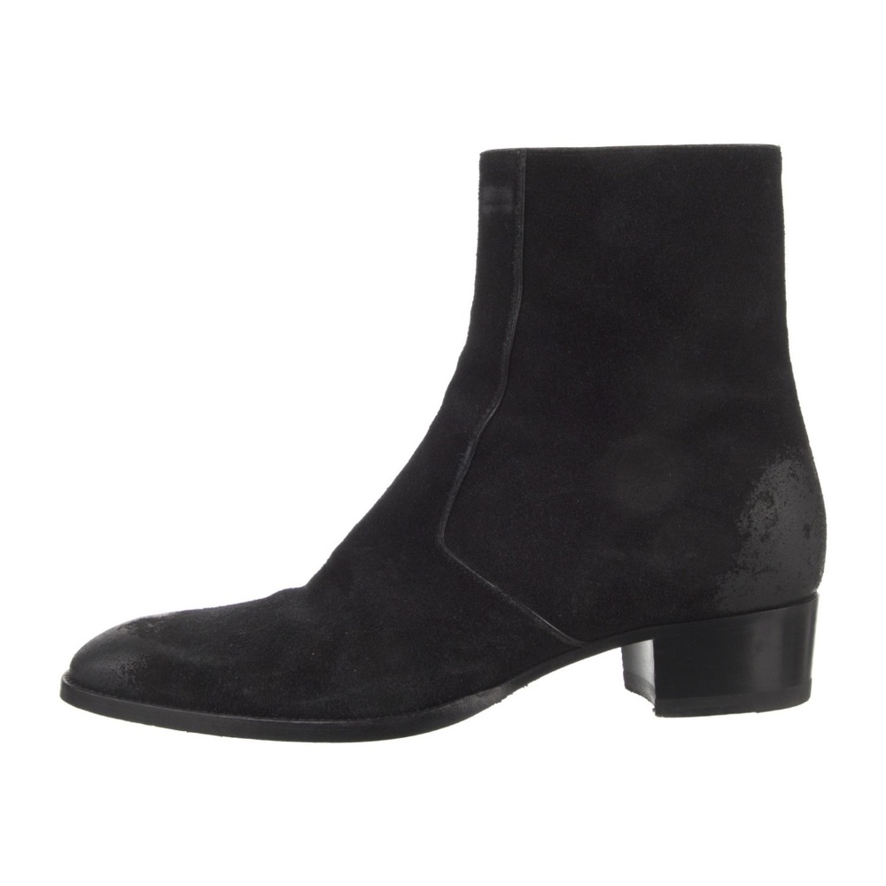 Saint Laurent Wyatt 40 Suede Boots